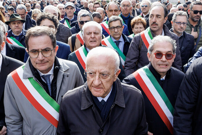 de luca a roma (foto lapresse) (1)