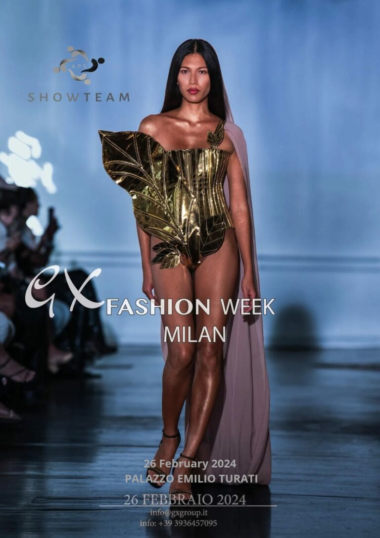 locandina gx fashion week febbraio 2024