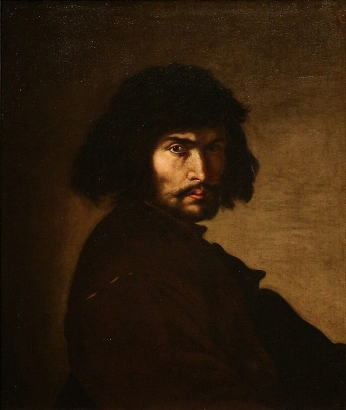 salvator rosa, autoritratto, 1650 60 ca (cropped)