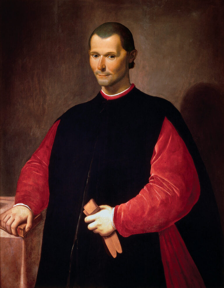 portrait of niccolò machiavelli