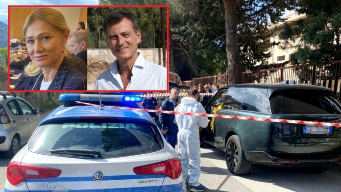 morto l'imprenditore angelo onorato, le immagini dal luogo del ritrovamento del cadavere foto palermotoday. nel box onorato e la moglie (combo facebook)