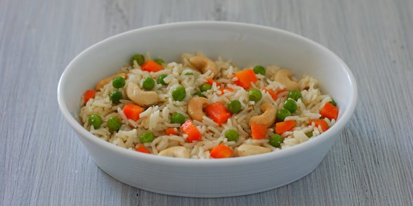 mangiare veganvegetariani riso basmati speziato