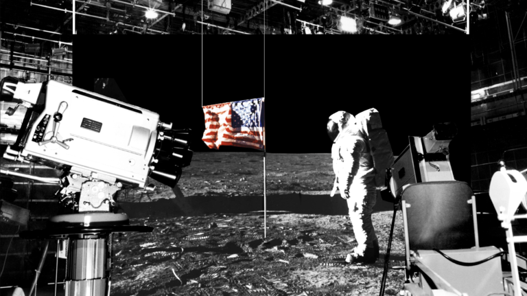 moon+landing+fake+art