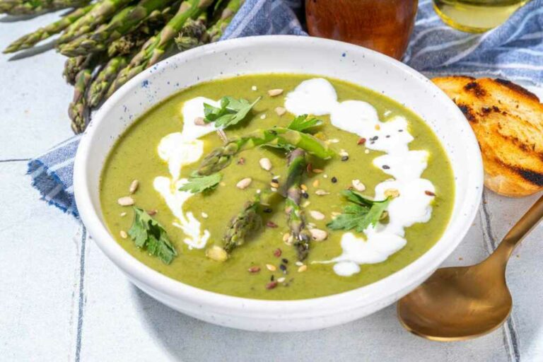 vellutata di zucchine e asparagi 1024x683