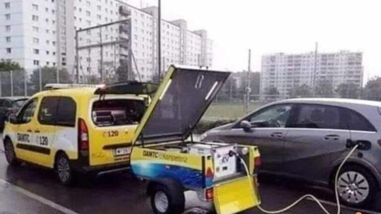 auto elettrica panne