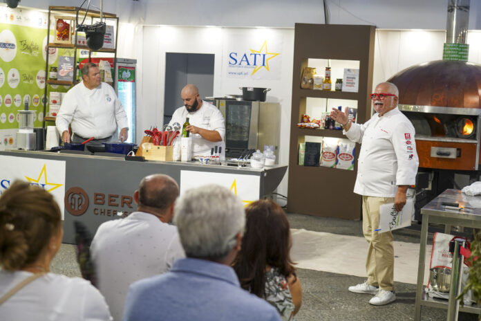 show cooking nell'arena del gusto di bufala fest