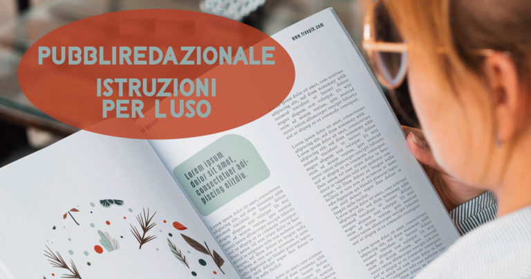 pubbliredazionale istruzioni per uso