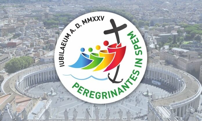 logo giubileo 2025 roma sanpietro